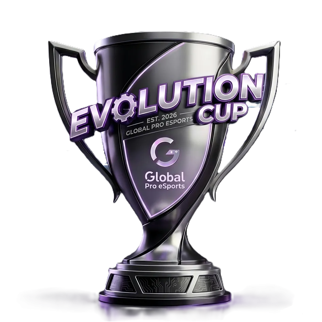 Troféu do campeonato EVOLUTION CUP